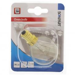 Oven lamp E 14 300 degrees 40W 