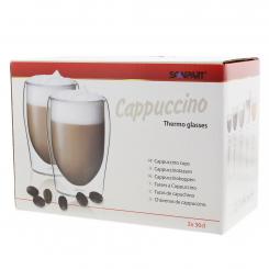 Thermo Cappuccinoglas 2 pieces 