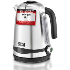 LEBENLANG Wasserkocher Edelstahl 