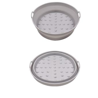 Scanpart Airfryer Silikon Kuchenforn rund 20 cm faltbar 