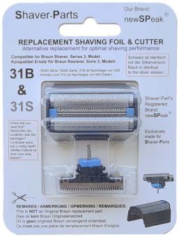 Scherkopf kompatibel mit Braun 31B - 31S 