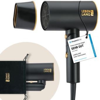 LEBENLANG Haartrockner Gold 